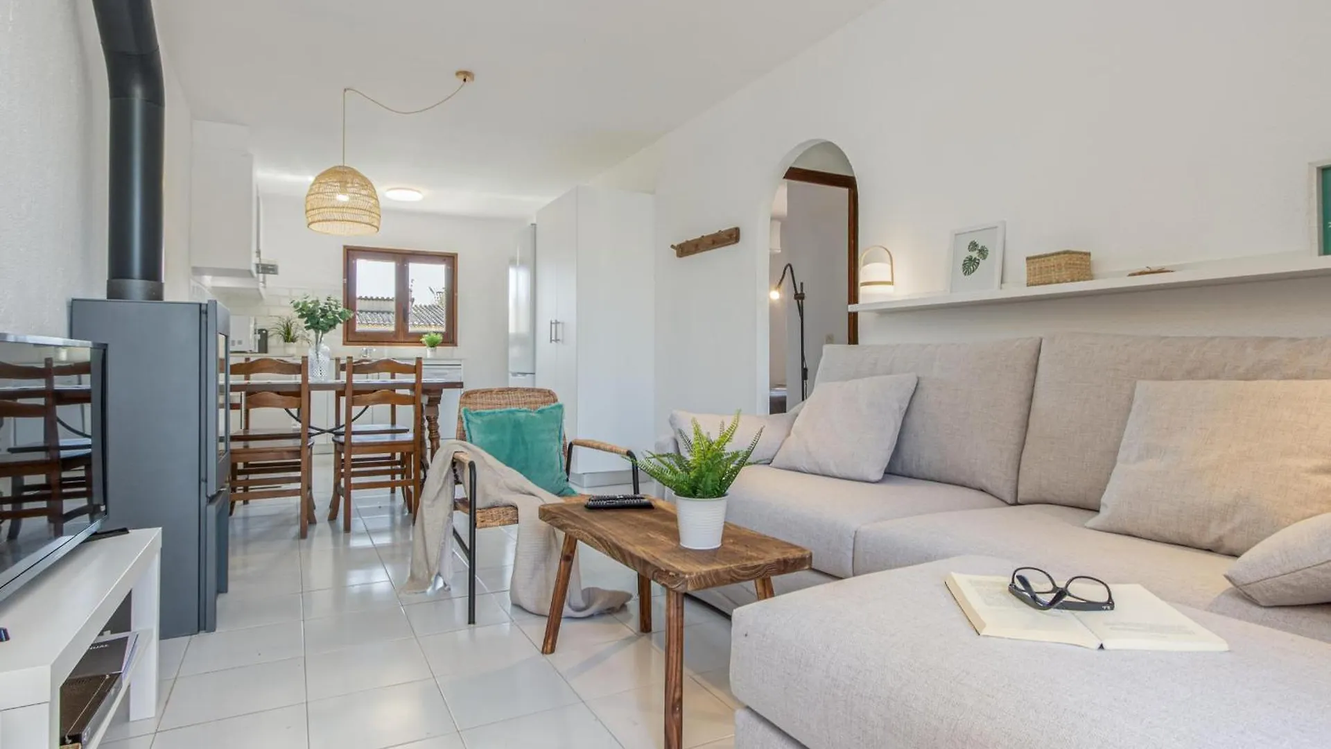 Casa Con Terraza, A/A, Barbacoa, Wifi, Parking A 500 M De La Playa - Es-89-86 Villa Sant Pere Pescador Semesterbostad